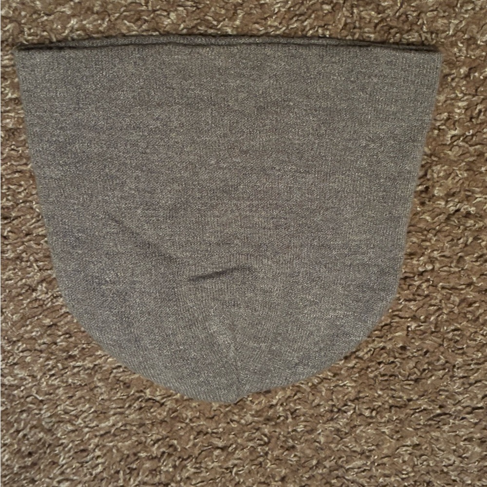 Gray Knit Beanie